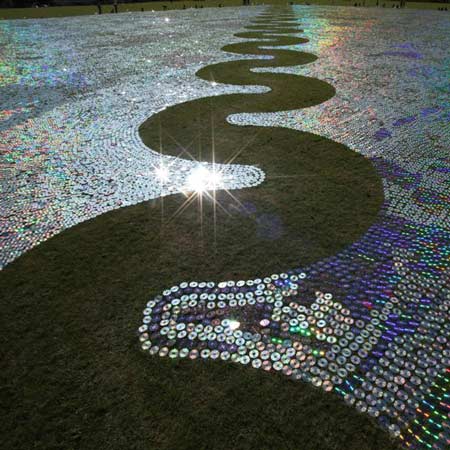 CD Sea by Bruce Munro 