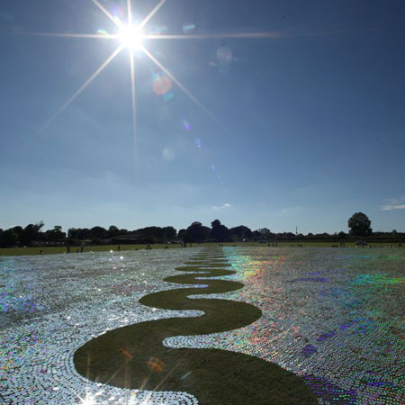 CD Sea by Bruce Munro 