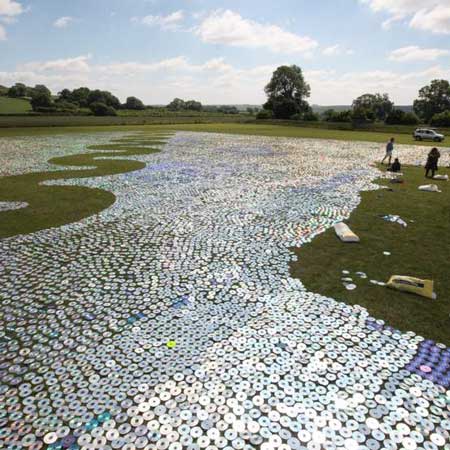 CD Sea by Bruce Munro 