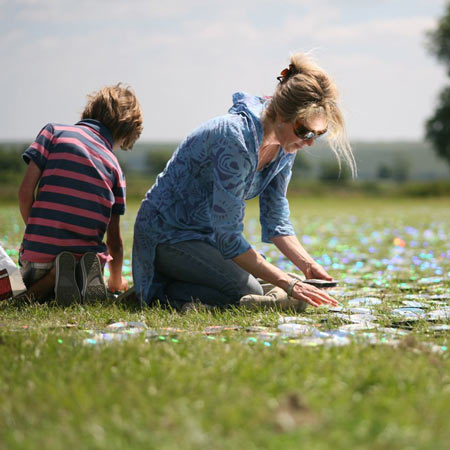 CD Sea by Bruce Munro 