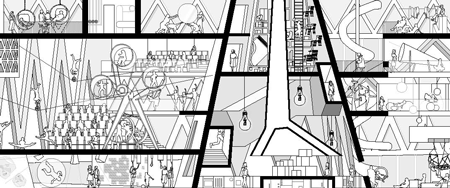 House of Culture and Movement by MVRDV and ADEPT