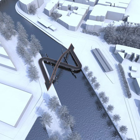 Melkwegbridge by NEXT architects and Rietveld landscape
