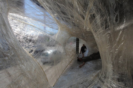 Tape Installation by For Use and Numen at DMY Berlin