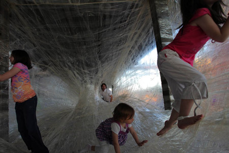 Tape Installation by For Use and Numen at DMY Berlin