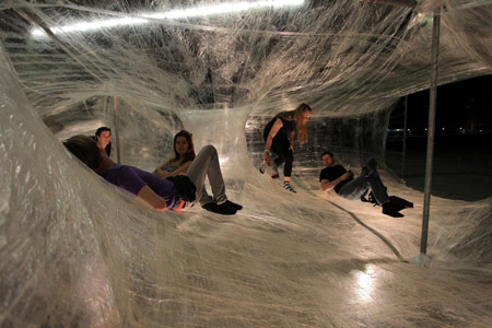 Tape Installation by For Use and Numen at DMY Berlin