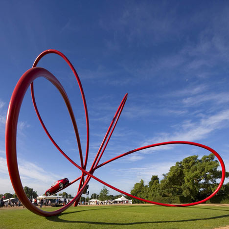 Alpha Romeo Centenary Sculpture by Gerry Judah 