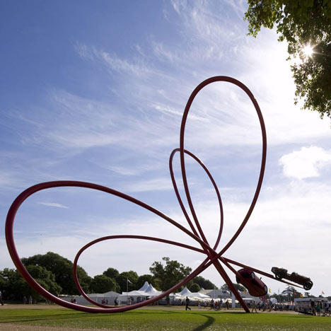 Alpha Romeo Centenary Sculpture by Gerry Judah 