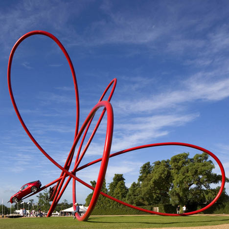 Alpha Romeo Centenary Sculpture by Gerry Judah 