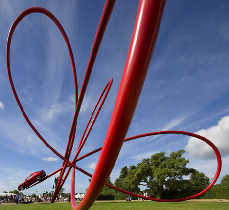 Alpha Romeo Centenary Sculpture by Gerry Judah 