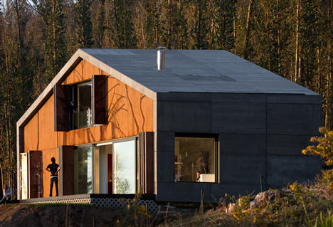 Prefab House in Cedeira by MYCC