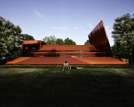 Serpentine Gallery Pavilion by Jean Nouvel photographed by Julien Lanoo