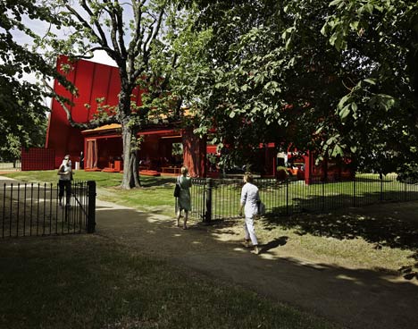 Serpentine Gallery Pavilion by Jean Nouvel photographed by Julien Lanoo