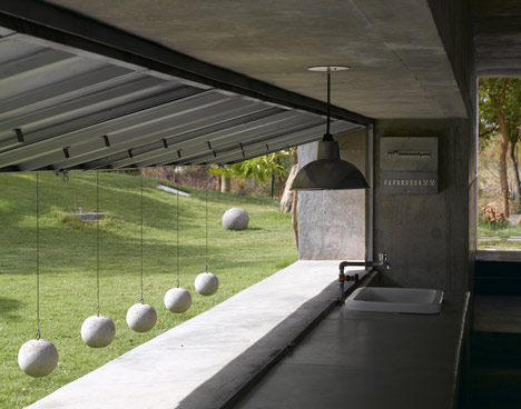 The House with Balls by Matharoo Associates