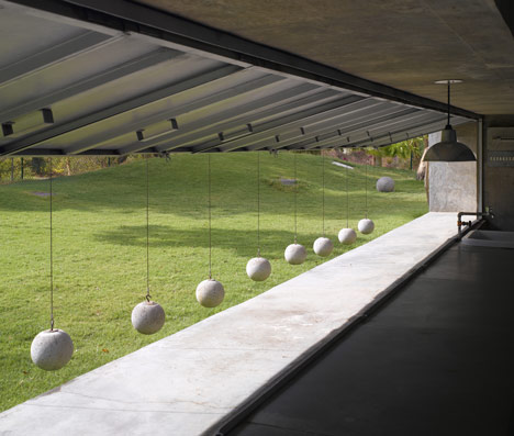 The House with Balls by Matharoo Associates