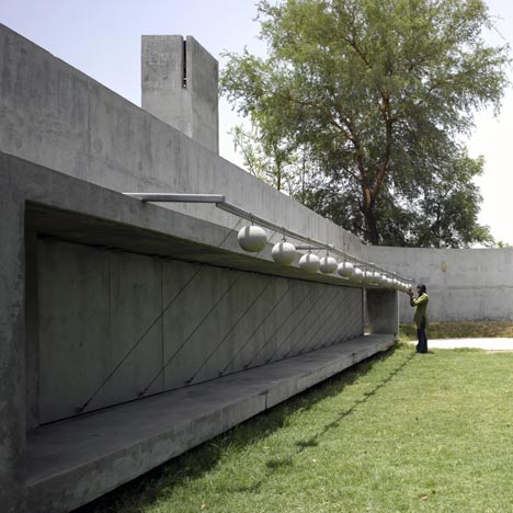 The House with Balls by Matharoo Associates