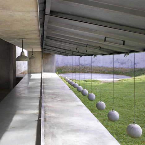 The House with Balls by Matharoo Associates