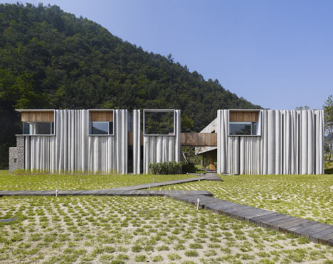 Cement Visitors Center by BCHO