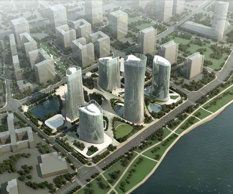 Central Business District Wenzhou by Henn Architekten