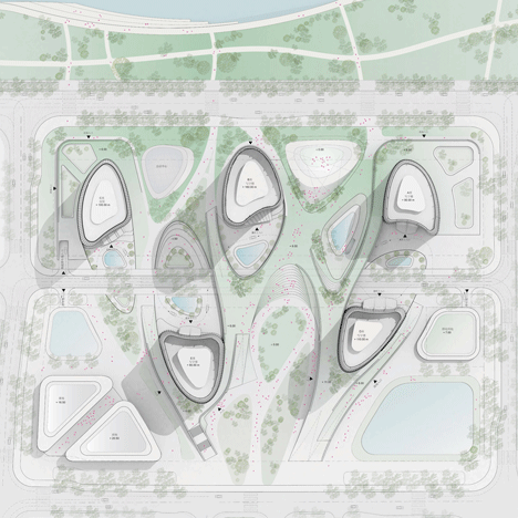 Central Business District Wenzhou by Henn Architekten