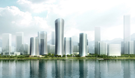 Central Business District Wenzhou by Henn Architekten