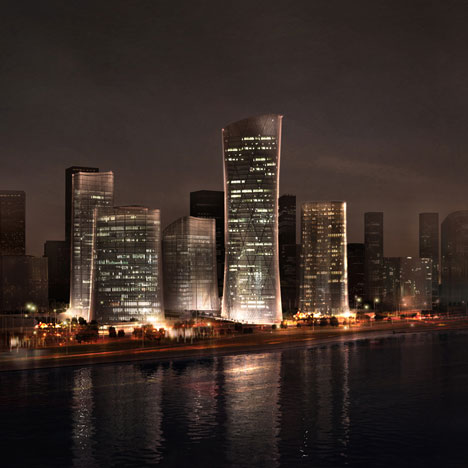 Central Business District Wenzhou by Henn Architekten