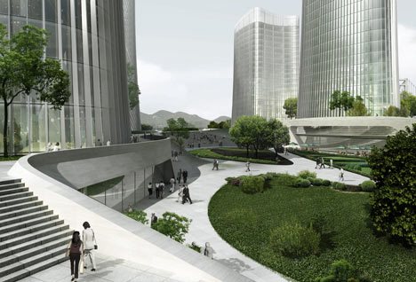 Central Business District Wenzhou by Henn Architekten