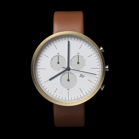 300 Series Chronograph Calendar Wristwatch by Uniform Wares