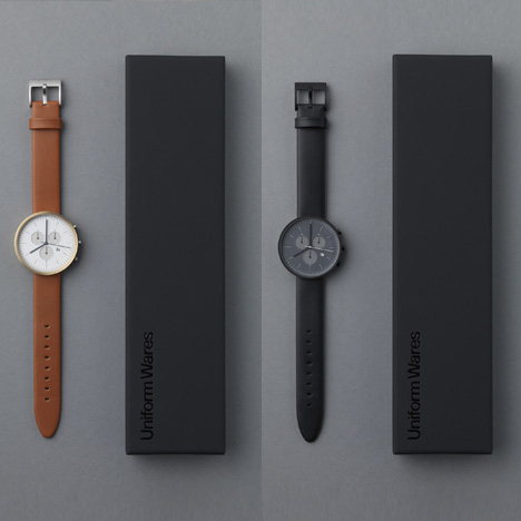 300 Series Chronograph Calendar Wristwatch by Uniform Wares