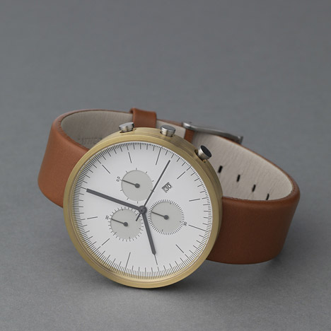 300 Series Chronograph Calendar Wristwatch by Uniform Wares