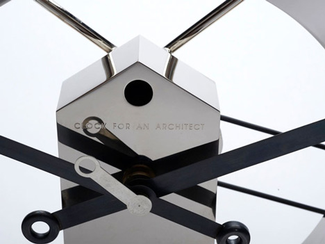 Clock for an Architect by Daniel Weil
