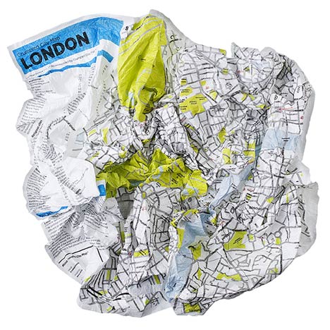 Crumpled City by Palomar