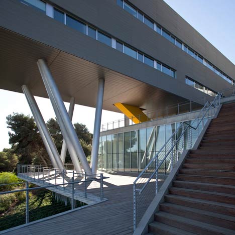 Haifa University Student Centre by Chyutin Architects