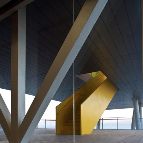 Haifa University Student Centre by Chyutin Architects