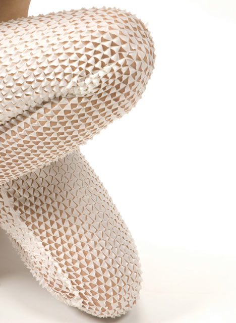 Snake&Molting legwear by Camille Cortet