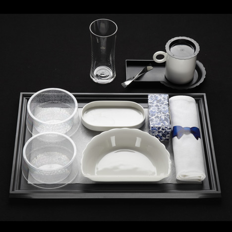Tableware by Marcel Wanders for KLM