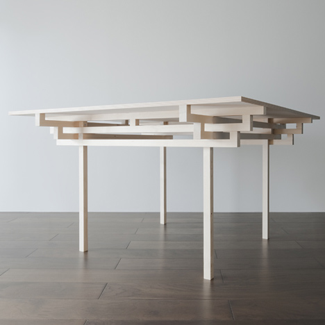 Temple Table by Hiroyuki Tanaka