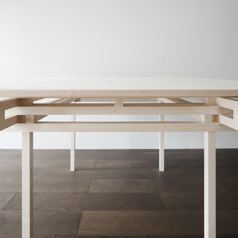 Temple Table by Hiroyuki Tanaka