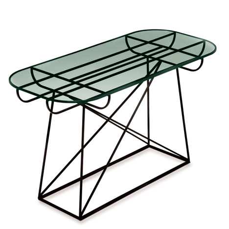 Pylone tables by Linn Kandel