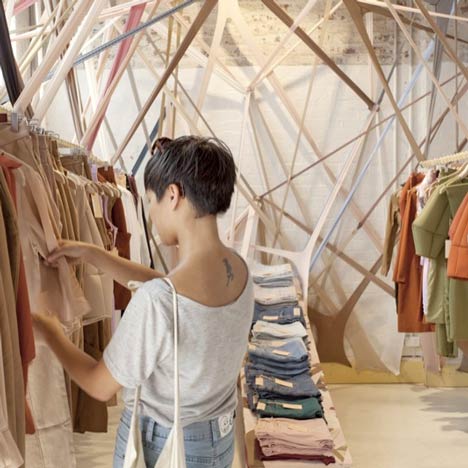 Arnsdorf temporary concept store by Edwards Moore