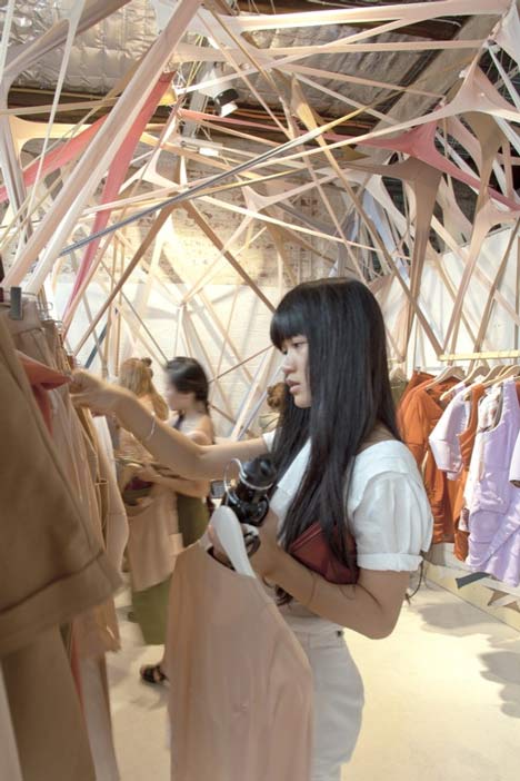 Arnsdorf temporary concept store by Edwards Moore