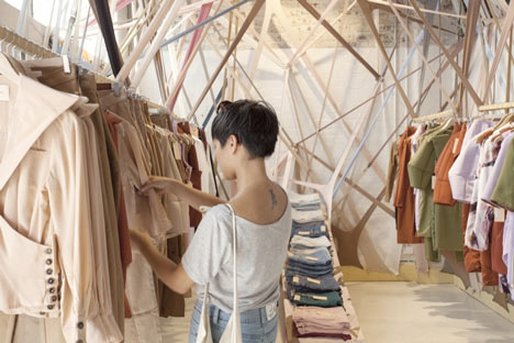 Arnsdorf temporary concept store by Edwards Moore